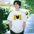 ふじひとの猫きいろあたま Regular Fit T-Shirt