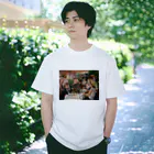 Art Baseの舟遊びをする人々の昼食 / ルノワール(The Luncheon of the Boating Party 1881） Regular Fit T-Shirt