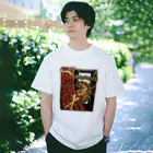 チェリー木下の作品倉庫のダンボール絵「蜘蛛男」 Regular Fit T-Shirt