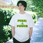 AURA_HYSTERICAのPEDAL_POWER Regular Fit T-Shirt