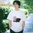ゆずぽろの昼休みのピアノを弾くゆずぽろ Regular Fit T-Shirt