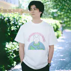 美人ちゃん🐰LINEスタンプの推しが存在する世界に感謝 Regular Fit T-Shirt