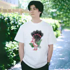 麻雀ロゴTシャツショップ 雀喰 -JUNK-の麻雀牌 1索 イーソウ 絵柄のみ＜索子> Regular Fit T-Shirt