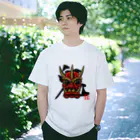 ももよりの餅割鬼面 Regular Fit T-Shirt