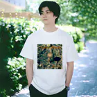 仁英羅(nierah)の哀愁きのこTシャツ 淡色Ver. Regular Fit T-Shirt