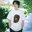 RaccoonDogTattooのロゴ入りエキゾチックがーる Regular Fit T-Shirt