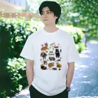 ちなきのこの野生動物たち Regular Fit T-Shirt