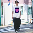 1080shopのハートと夜空 Regular Fit T-Shirt