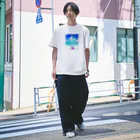 Yokokkoの店の海と空色のcream soda🍹（背景あり） Regular Fit T-Shirt