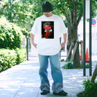 DRIPPEDのくわえタバコの男性 咥えタバコの男性-Beethoven ベートーヴェン-T Regular Fit T-Shirt