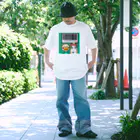 Katsf family samisamiのバーコードかくれんぼ Regular Fit T-Shirt