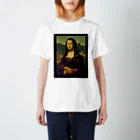 aQ-studioのモナリザTシャツ Regular Fit T-Shirt