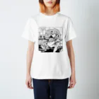 可愛い研究所 SUZURI部のレジ袋のサイズ失敗 Regular Fit T-Shirt