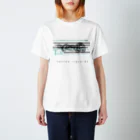 岐部商店｜SUZURI店の子宮筋腫TシャツB（術式入り） Regular Fit T-Shirt