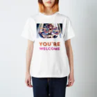 CScafe-clubのどういたしましてＴシャツ Regular Fit T-Shirt