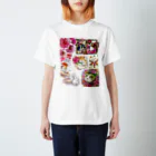 白石拓也のボールペン画と可愛い動物 Regular Fit T-Shirt