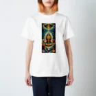 Tomohito Ichinoseの開運　曼荼羅樹 Regular Fit T-Shirt