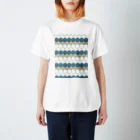 チャイムデザインの水玉の車輪 Regular Fit T-Shirt