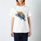 takejijiのAIで描いたモノレール Regular Fit T-Shirt