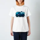 takejijiのAIで描いた散水車 Regular Fit T-Shirt