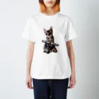 ミケネコ屋のNO CAT NO LIFE キジトラ Regular Fit T-Shirt