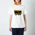 ASD そうちゃんの絵たちのそうちゃんとスクールバス Regular Fit T-Shirt