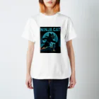 Atena-DesighnのNINJA CAT（1）忍者猫 Regular Fit T-Shirt