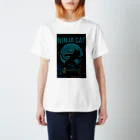 Atena-DesighnのNINJA CAT（2）忍者猫 Regular Fit T-Shirt