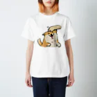 ぺろぺろぺろぺろ【せいこせんせい】の柴犬　えらい！【せいこせんせい】 Regular Fit T-Shirt