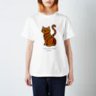SandyLabのTwisted Cat® （ねじ猫）Tシャツ – いいね、そのかんちがい系 Regular Fit T-Shirt