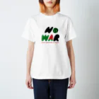 The tiny inconvenience storeのNO WAR / STOP GENOCIDE IN GAZA パレスチナ Regular Fit T-Shirt