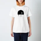 ARuFaの公式グッズ屋さんのARuFaマジ顔面（モノクロ） Regular Fit T-Shirt
