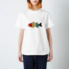 MugMugの5色バス Regular Fit T-Shirt