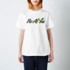 🌺Re:Aloha🌺のRe:Aloha(黒字ver) Regular Fit T-Shirt
