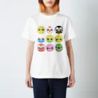 さくらんぼのまんまる鳥さん Regular Fit T-Shirt