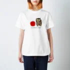CHUNのフクロウとリンゴ Regular Fit T-Shirt