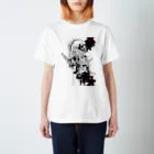 皐月 恵 -Kei Satsuki-の✝︎(White ver.) Regular Fit T-Shirt