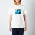 ぷりぷりうちゅうじんとぽこチャの店の捨てプリンとの出会いTシャツ Regular Fit T-Shirt