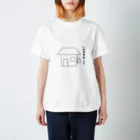 liluneco_shopのみちのくねこ　いだのすか Regular Fit T-Shirt