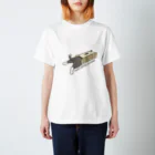 MasakitのHAKO NEKO SLYDINGTシャツ  くつした両面 Regular Fit T-Shirt