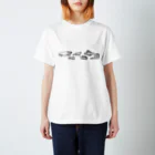 はんこや　ののの並ぶ古代生物たち（短い版） Regular Fit T-Shirt