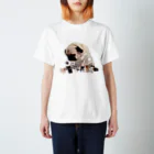 認定NPO法人てとてとしっぽのてとてとしっぽ家 Regular Fit T-Shirt
