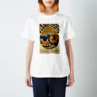YS VINTAGE WORKSのスイス ニワトリと卵　ジュネーヴ　アールデコ Regular Fit T-Shirt