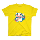 三線工房じなんの三線好きのシーサーくん Regular Fit T-Shirt