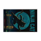 Atena-DesighnのNINJA CAT（2）忍者猫 Stickable Poster :horizontal position