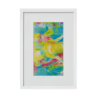 Aki Kuboki ONLINE SHOPのあなたと見つめ合う Stickable Poster