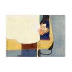 原倫子/ Tomoko Haraの夜の読書 Stickable Poster :horizontal position