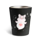 しらたまちゃんSHOPu〜🐽のブタオネ Thermo Tumbler