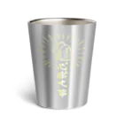 雁花工房（寄付アイテム販売中です）の心臓は大事（虹色） Thermo Tumbler