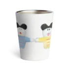 むにゅの手つなぎプクハオズ Thermo Tumbler